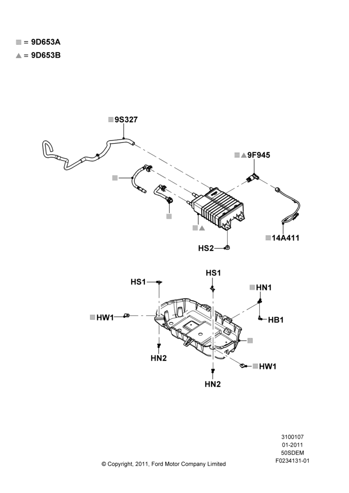 07B - Fuel Vapour System, 5.0L V8 32V DOHC EFI Modular; 03/FEB/2011-27/JUN/2014