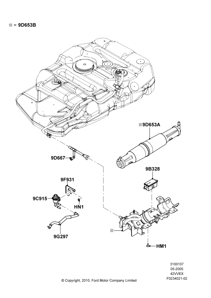 07E - Fuel Vapour System, 4.2L V6 12v OHV EFI; 30/MAY/2005-02/JAN/2007