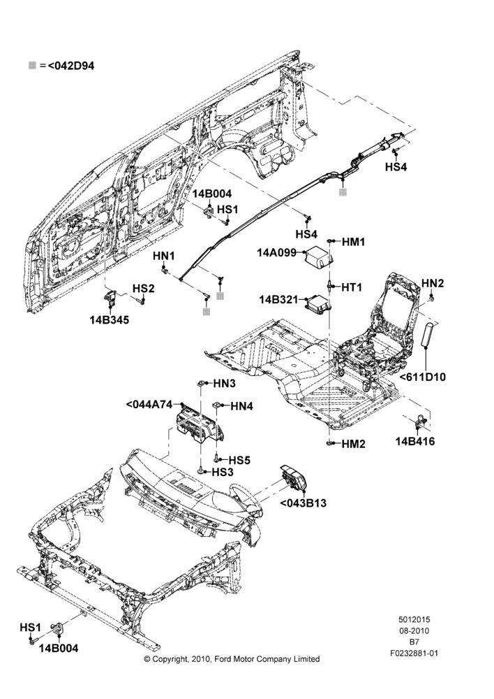 15C - Airbag System; 16/AUG/2010-30/JUN/2017