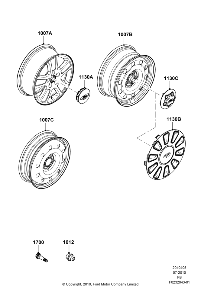 05C - Wheels; 19/JUL/2010-26/SEP/2011
