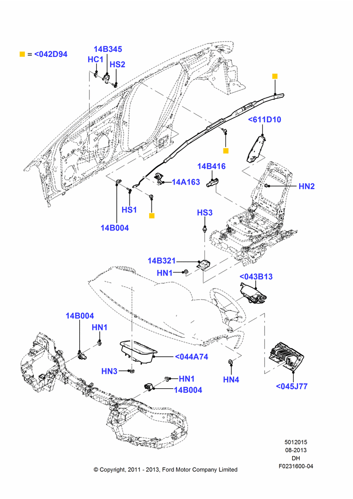 15 - Airbag System; 31/JAN/2011-04/MAY/2018