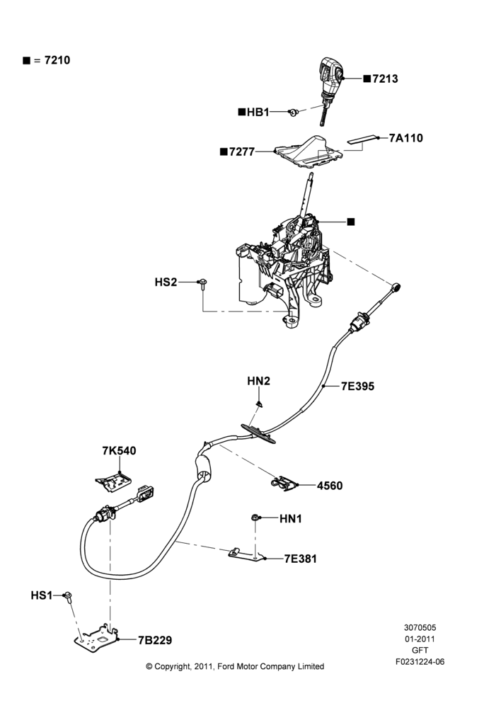 Gear Change-Automatic Transmission, 6 Speed Auto Transmission DPS6