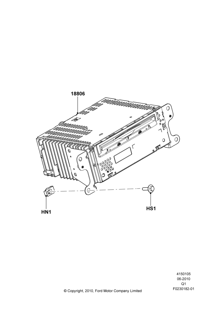 05N - Audio Equipment - Original Fit, Audio Control Module (ACM); 12/JUL/2010-24/DEC/2014