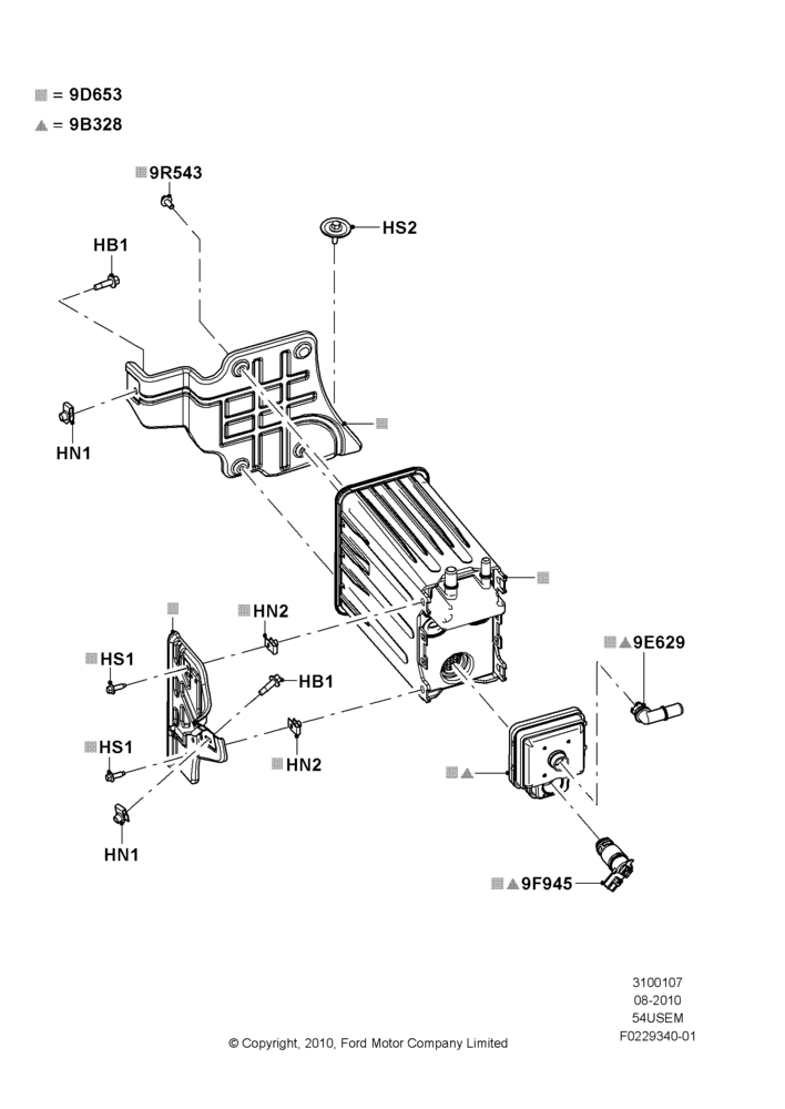 07R - Fuel Vapour System, 5.4L 3V V8; 16/AUG/2010-11/AUG/2014