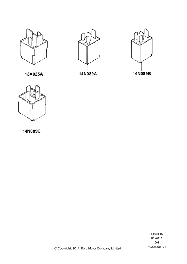 15 - Relays; 31/JAN/2011-04/MAY/2018