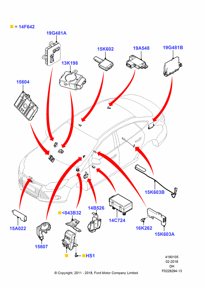 05 - Vehicle Modules and Sensors; 31/JAN/2011-04/MAY/2018