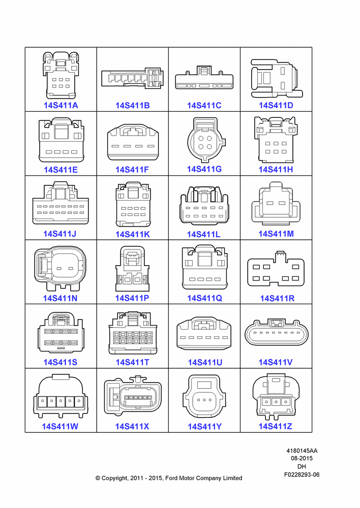 45AA - Pigtail Wiring Kits, Switches; 31/JAN/2011-04/MAY/2018