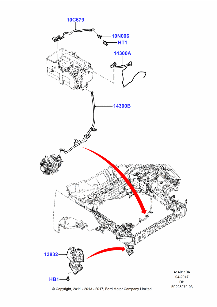 10A - Battery Cables and Horn; 31/JAN/2011-04/MAY/2018