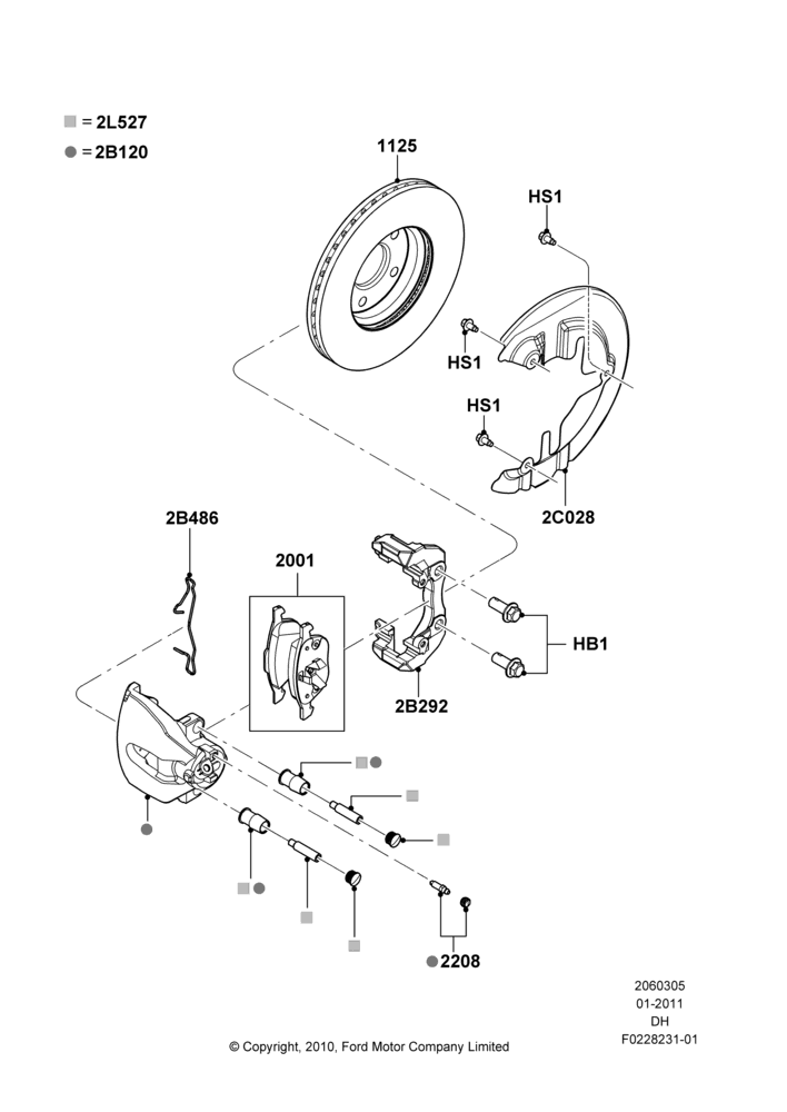 05 - Front Brake Discs and Calipers; 31/JAN/2011-04/MAY/2018