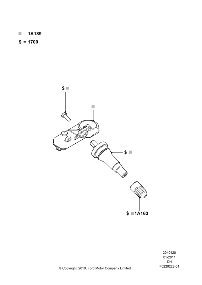 20 - Tire Pressure Monitor System; 31/JAN/2011-04/MAY/2018