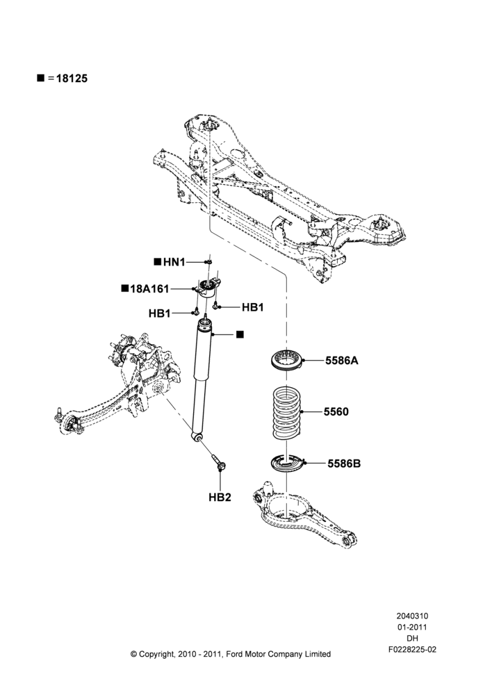 10 - Rear Springs and Shock Absorbers; 31/JAN/2011-04/MAY/2018