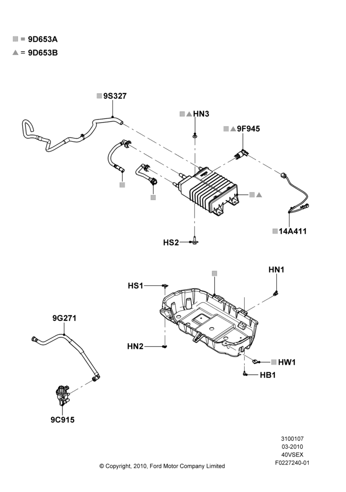 07F - Fuel Vapour System, 4.0L V6 12V SOHC EFI; 23/DEC/2009-15/MAR/2010