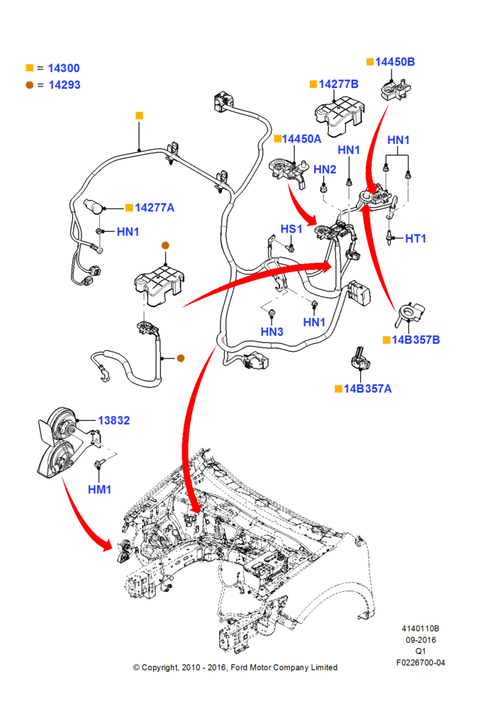 10B - Battery Cables and Horn; 12/JUL/2010-24/DEC/2014