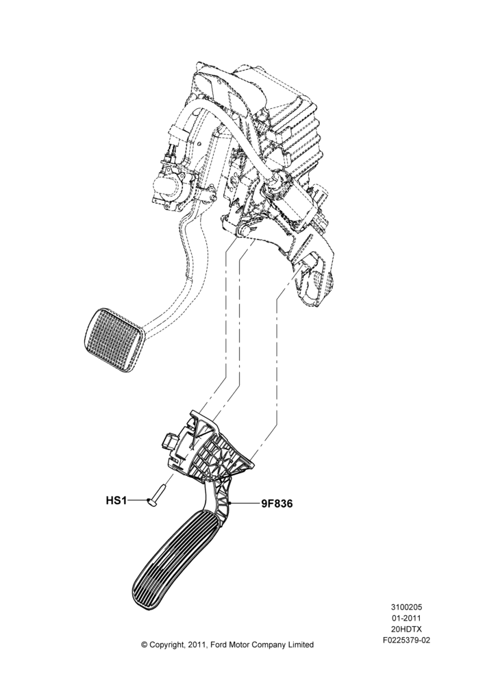 05B - Accelerator/Injection Pump Controls, 2.0L EcoBoost (240PS); 18/JUL/2011-04/MAY/2015