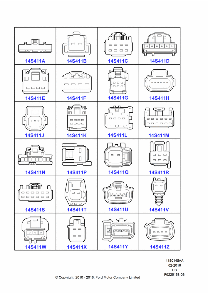 45AA - Pigtail Wiring Kits, Page A, Switches; 01/NOV/2010-03/MAR/2019