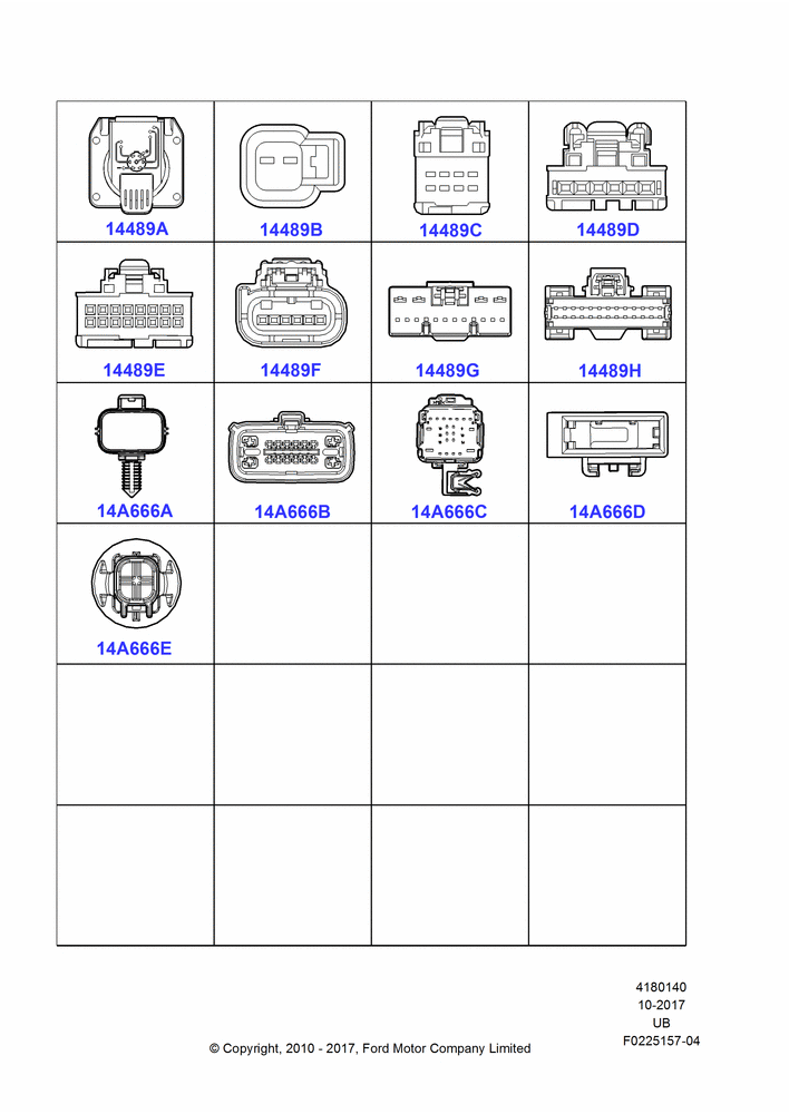 40 - Wiring Connectors; 01/NOV/2010-03/MAR/2019