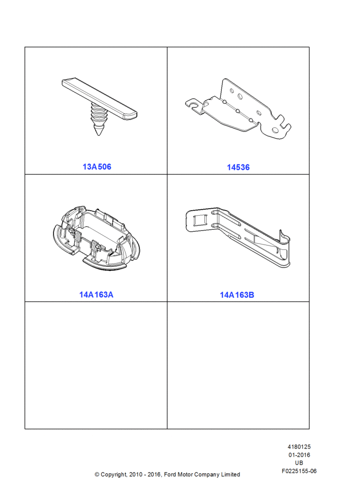 Схема установки AA5Z-14536-AA