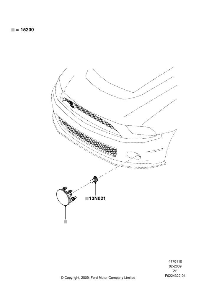 Front Fog Lamps, With SVE Front Fog Lamps/Aux I/P