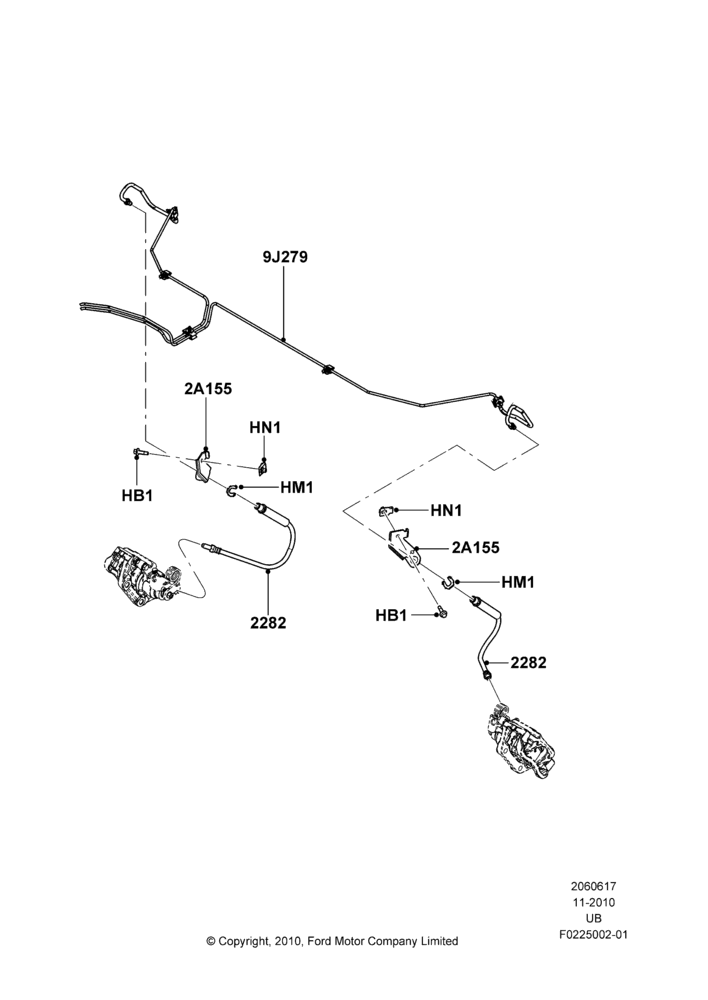 17 - REAR BRAKE LINES; 01/NOV/2010-03/MAR/2019