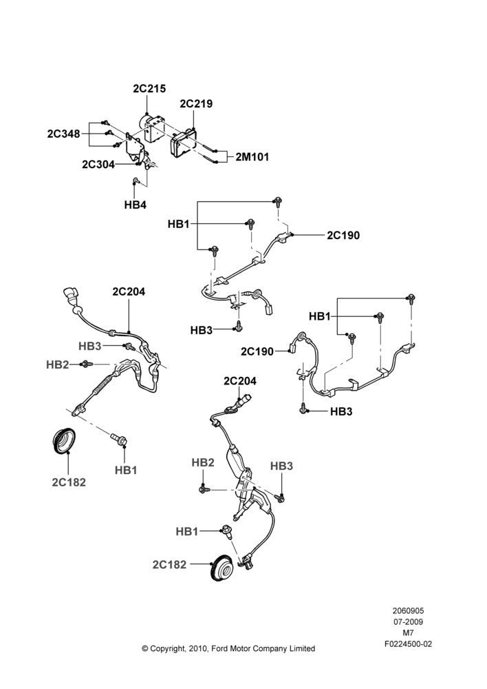 Anti-Lock Braking System, FFV-(Ethanol) Fuel, For Unleaded Fuel