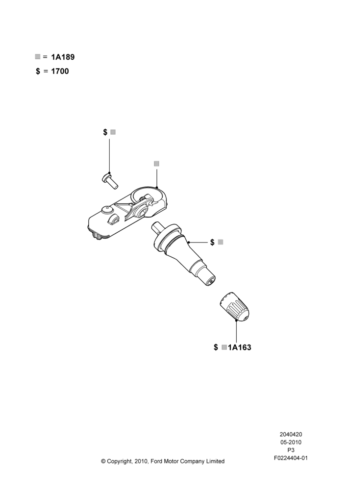 20B - Tire Pressure Monitor System; 10/MAY/2010
