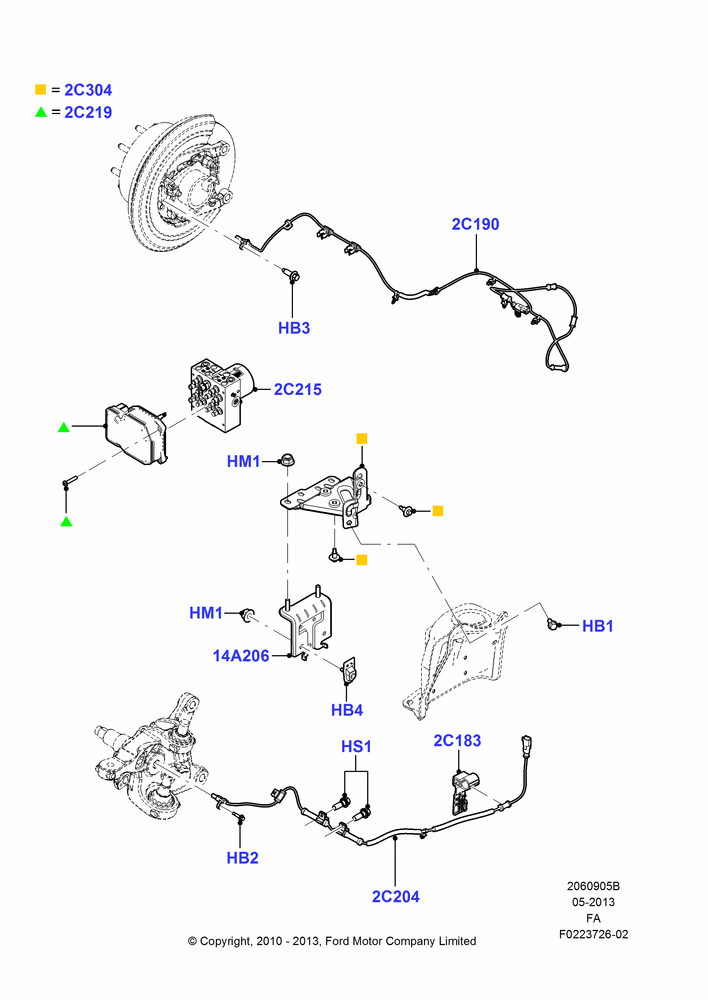 Anti-Lock Braking System, Roll Stability Control Brk W/Betc