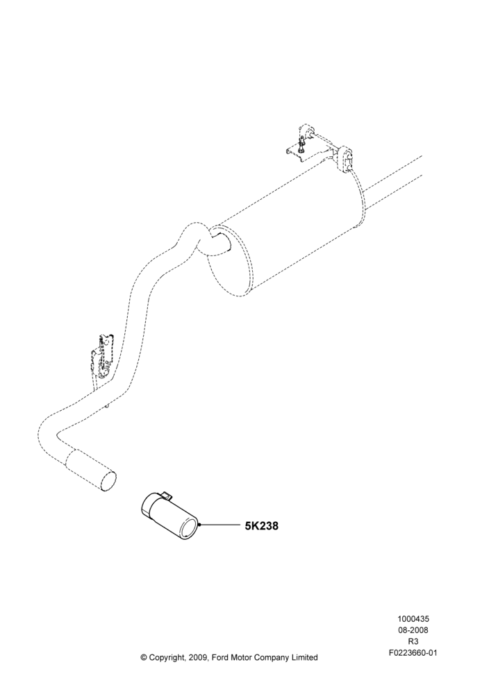 35B - EXHAUST EMBELLISHMENTS, 4.0L V6 12V SOHC EFI, Accessory; 18/AUG/2008-16/DEC/2011