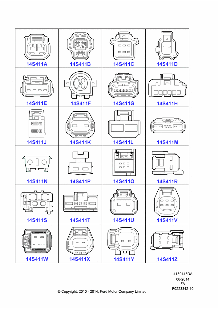 45DA - Pigtail Wiring Kits, Pumps And Motors; 22/FEB/2010-05/JUL/2016