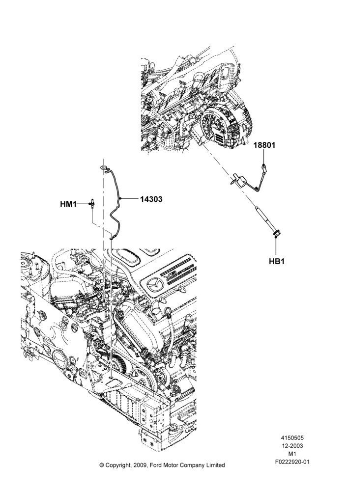 05D - Radio Suppression, 3.0 V6 24V DOHC EFI Modular; 22/DEC/2003-01/MAY/2006