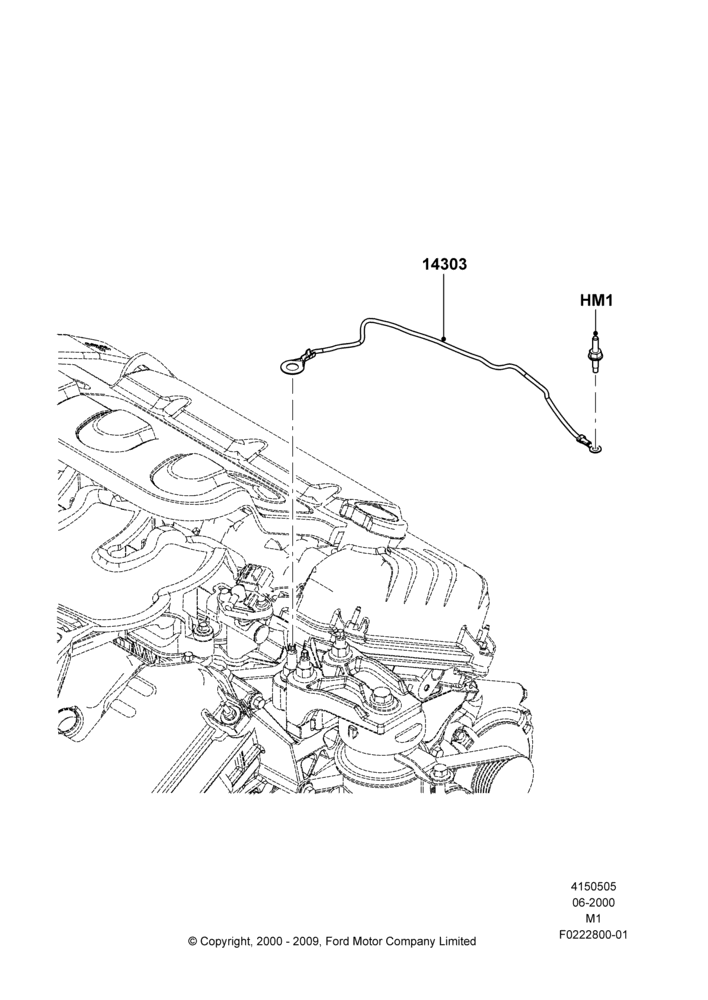 05C - Radio Suppression, 3.0 V6 24V DOHC EFI Modular; 12/JUN/2000-22/DEC/2003