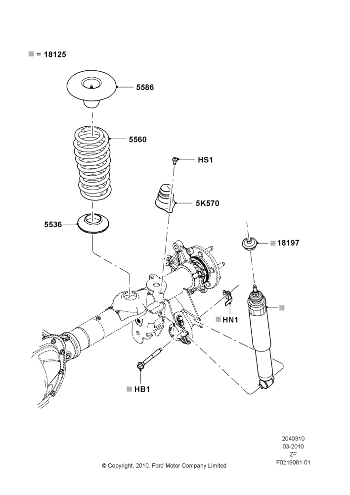 Rear Springs and Shock Absorbers, Shelby Version