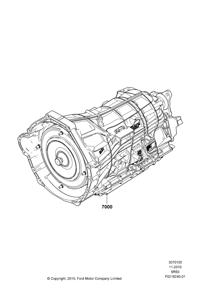 05J - Auto Trans Assy & Speedometer Drive, 6 Speed Automatic Trans (6R80); 03/NOV/2010-23/DEC/2014