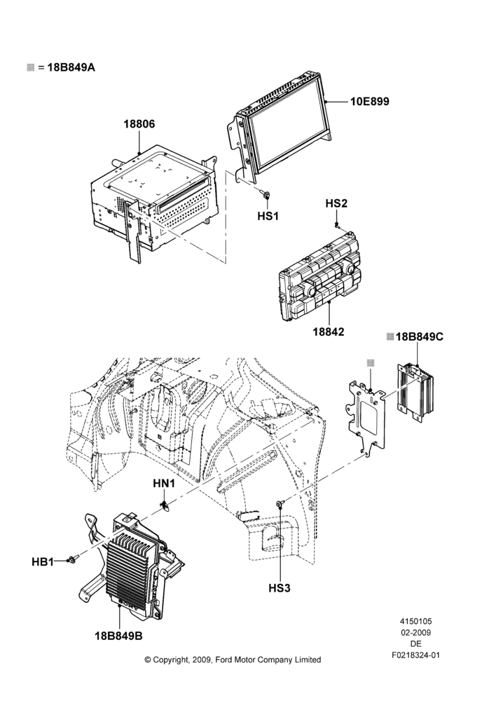 05Q - Audio Equipment - Original Fit, AM/FM Stereo/6 CD/Navigation System, Branded Audio Sound System; 04/FEB/2009-29/JUL/2012