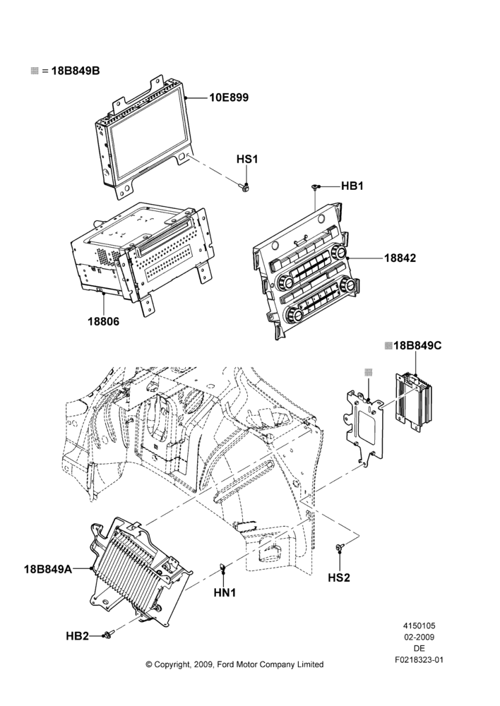 05P - Audio Equipment - Original Fit, AM/FM Stereo/6 CD/Navigation System, With Audiophile Sound System; 04/FEB/2009-29/JUL/2012