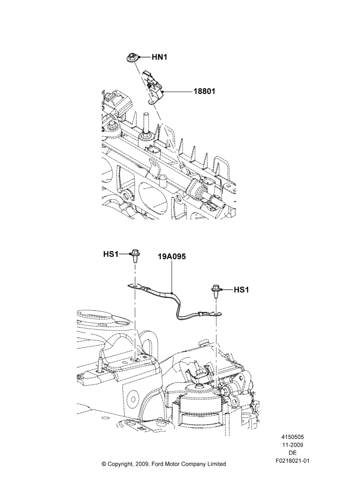 05F - Radio Suppression, 3.0L 4V OHC V6 Duratec 230HP, 2.5L 4v PFI I4 Gas/Electric; 27/JUL/2009-29/JUL/2012