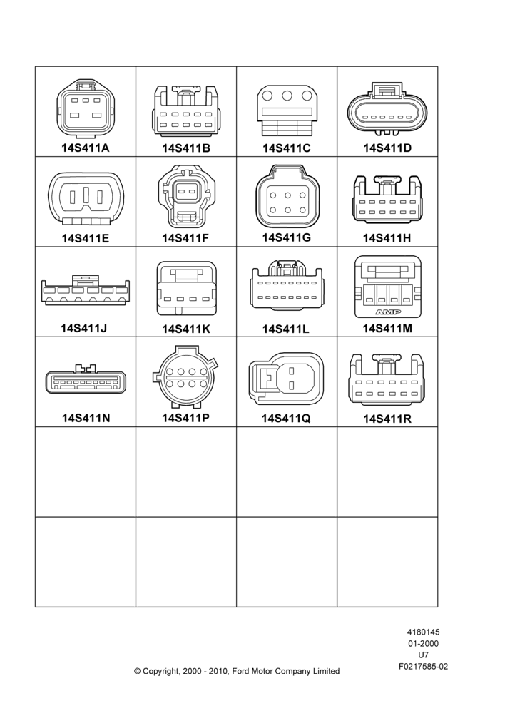 45F - Pigtail Wiring Kits, Actuators And Solenoids, Modules And Controllers; 31/JAN/2000-09/MAY/2003