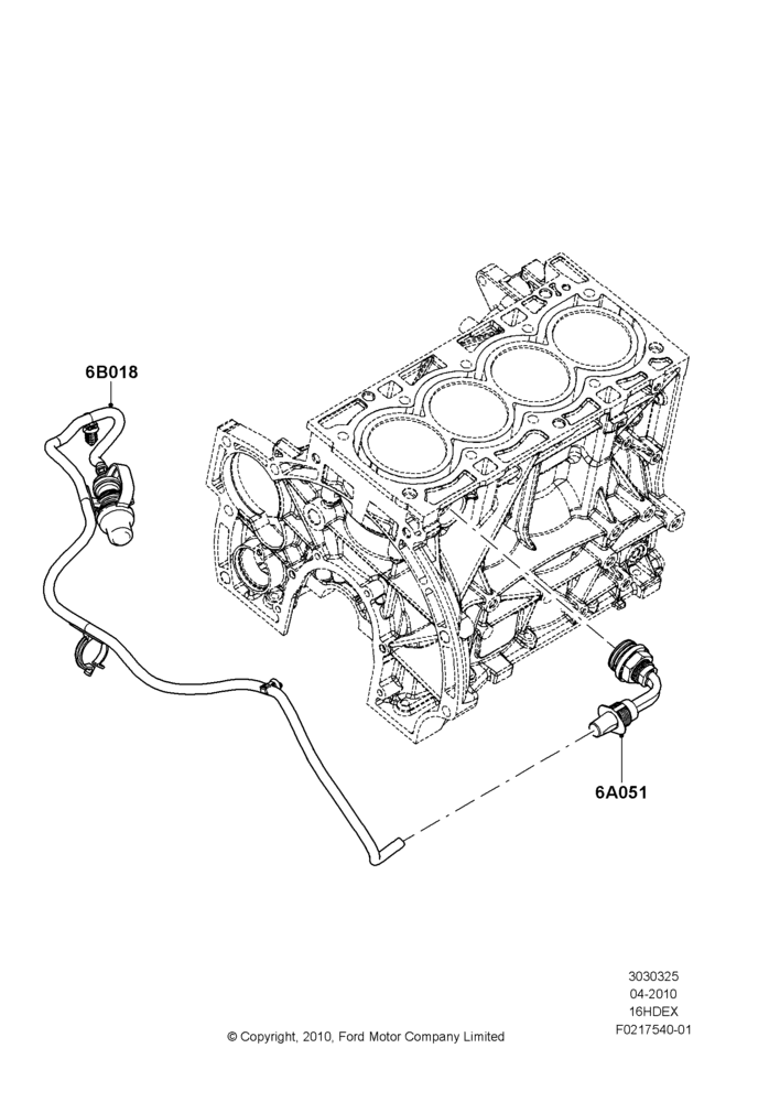 25B - Engine Heater, 1.6L TIVCT PFI Sigma; 26/APR/2010-27/APR/2013