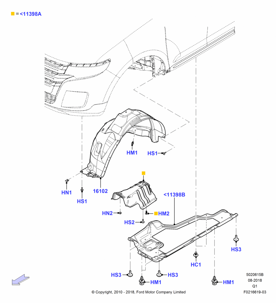 15B - Splash and Heat Shields; 12/JUL/2010-24/DEC/2014