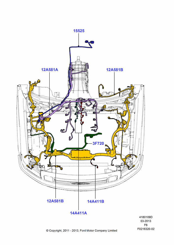 09D - Wiring - Engine And Transmission, 3.5L V6 Gas DOHC TIVCT; 03/JAN/2011-23/DEC/2014