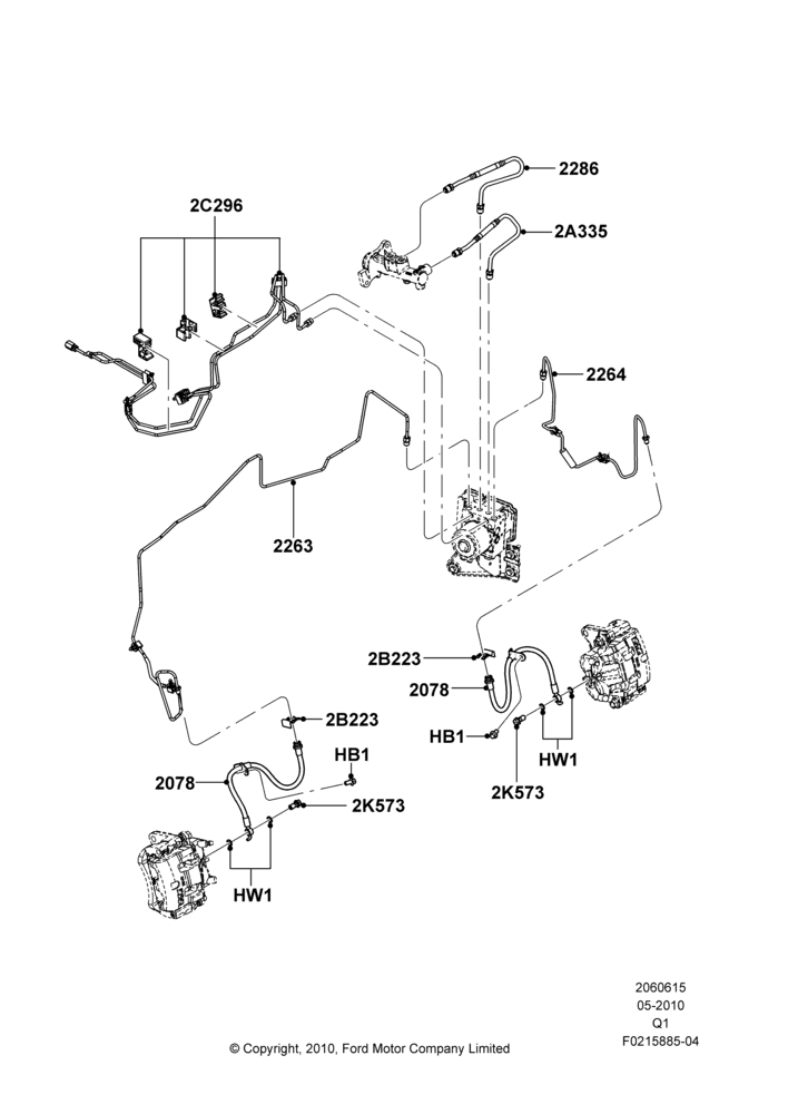15B - FRONT BRAKE LINES; 12/JUL/2010-24/DEC/2014