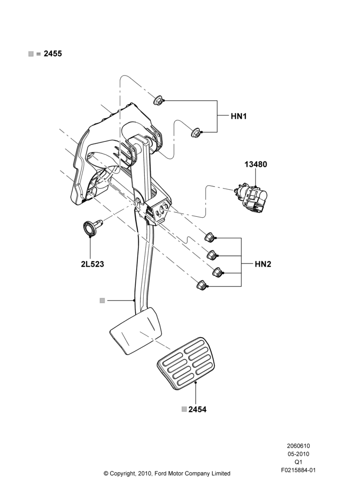 10B - Brake and Clutch Controls; 12/JUL/2010-24/DEC/2014