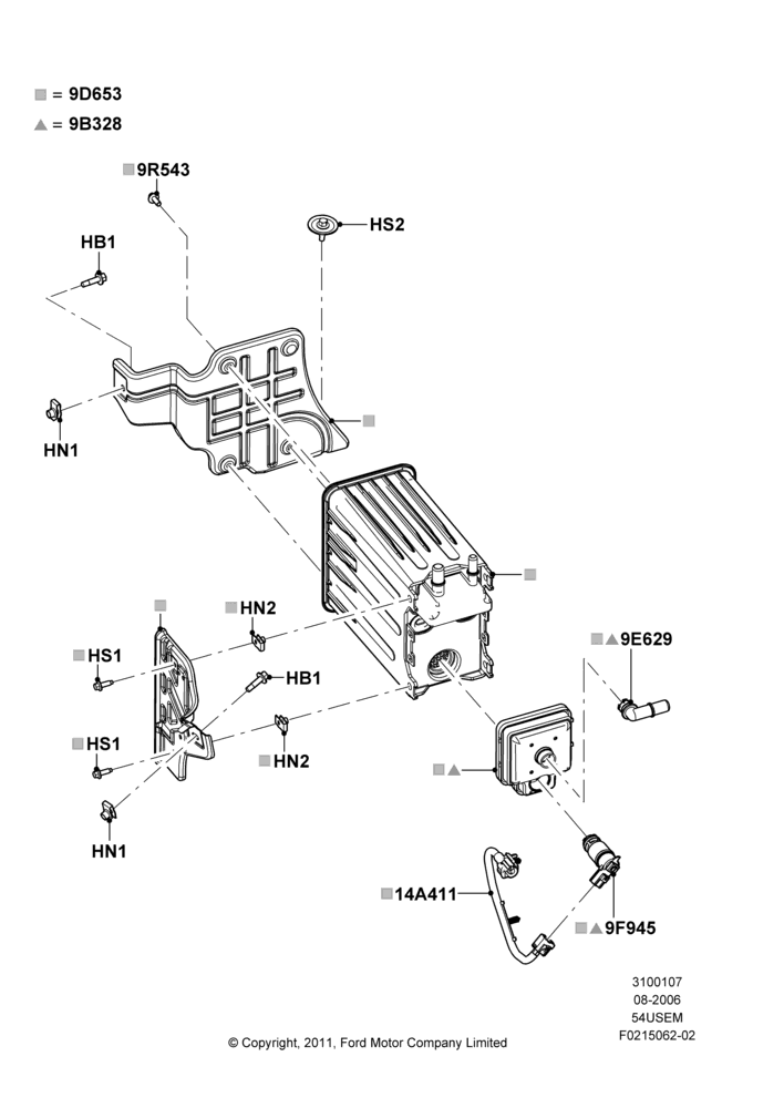 07H - Fuel Vapour System, 5.4L 3V V8; 02/AUG/2006-15/SEP/2008