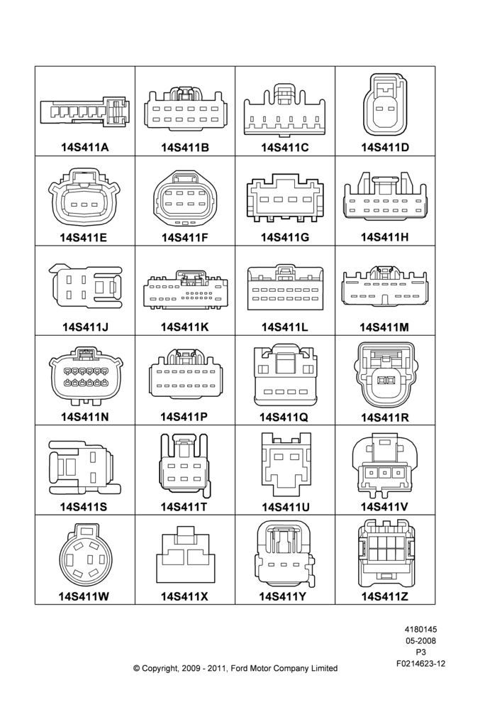 45GB - Pigtail Wiring Kits, Miscellaneous, Page B; 02/MAY/2008