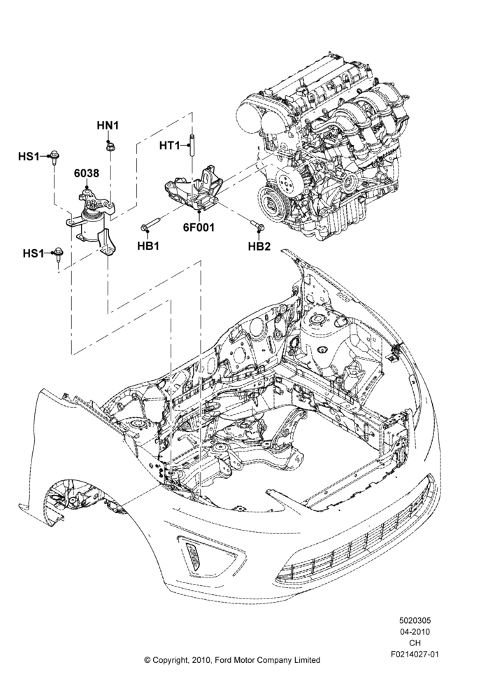 05 - Engine Mounting; 26/APR/2010-27/APR/2013