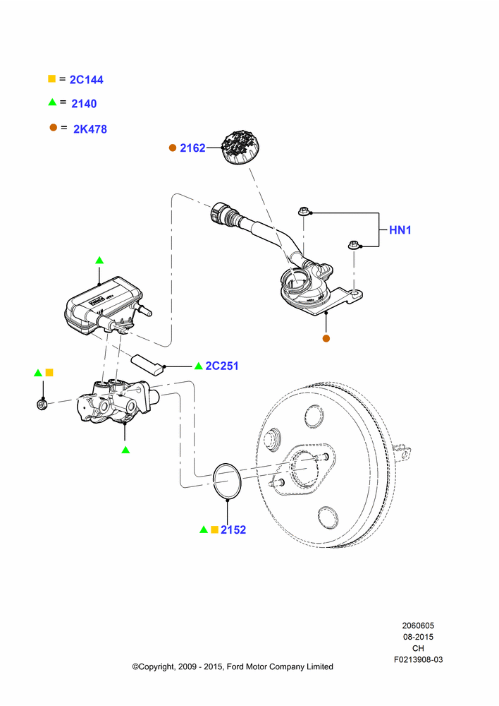 05 - Master Cylinder - Brake System; 26/APR/2010-27/APR/2013
