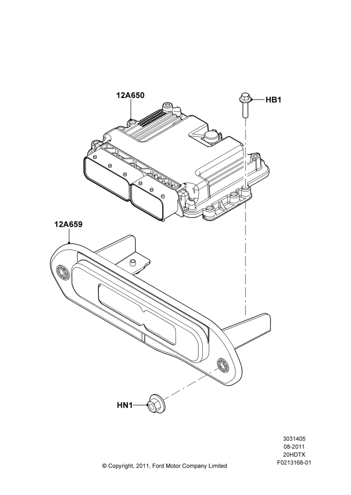 05A - Engine Modules and Sensors, 2.0L EcoBoost (240PS); 08/AUG/2011-24/DEC/2014