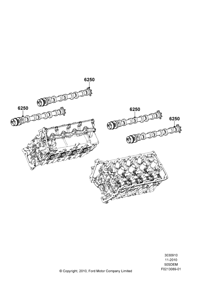 Схема установки BL3Z-6250-H