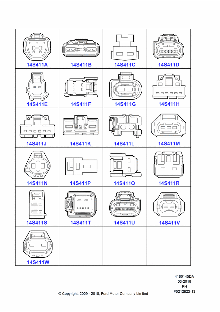 45DA - Pigtail Wiring Kits, Pumps And Motors; 15/JUN/2009-01/MAR/2019