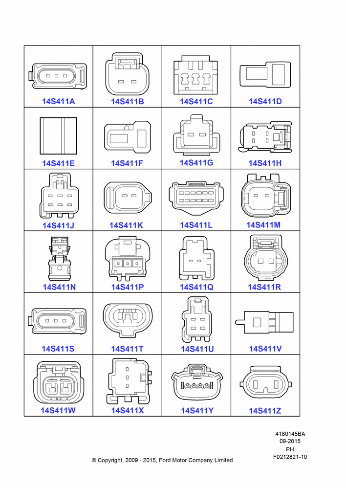 45BA - Pigtail Wiring Kits, Lamps, Page A; 15/JUN/2009-01/MAR/2019