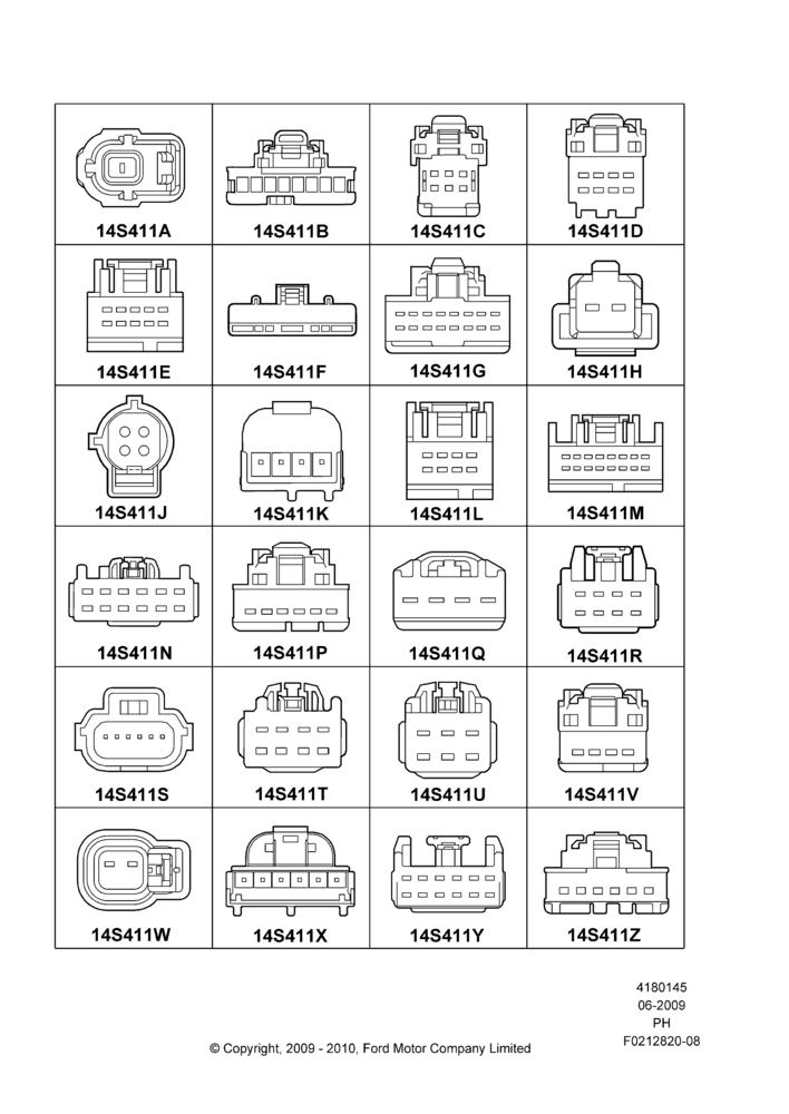 45AA - Pigtail Wiring Kits, Page A, Switches; 15/JUN/2009-01/MAR/2019